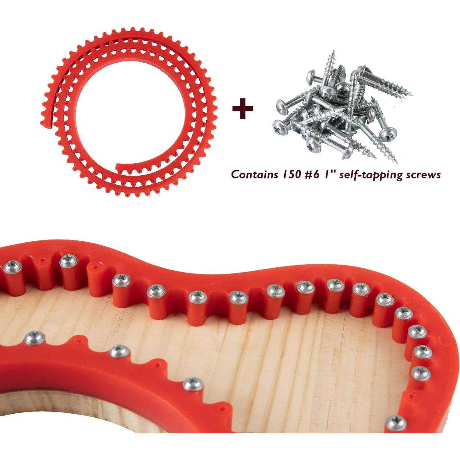 Guía de Curva Flexible O'SKOOL 198 cm para Router