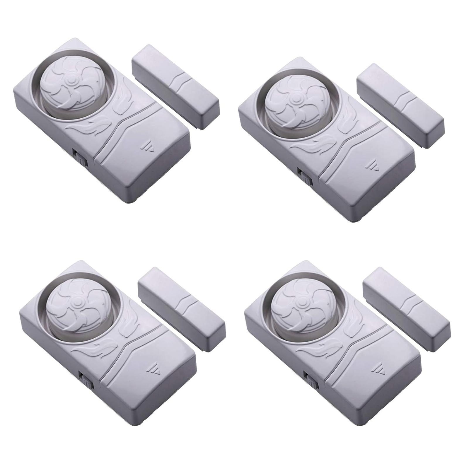 Alarma de Seguridad Inalámbrica 110dB Changzhou SF19 - Paquete de 4