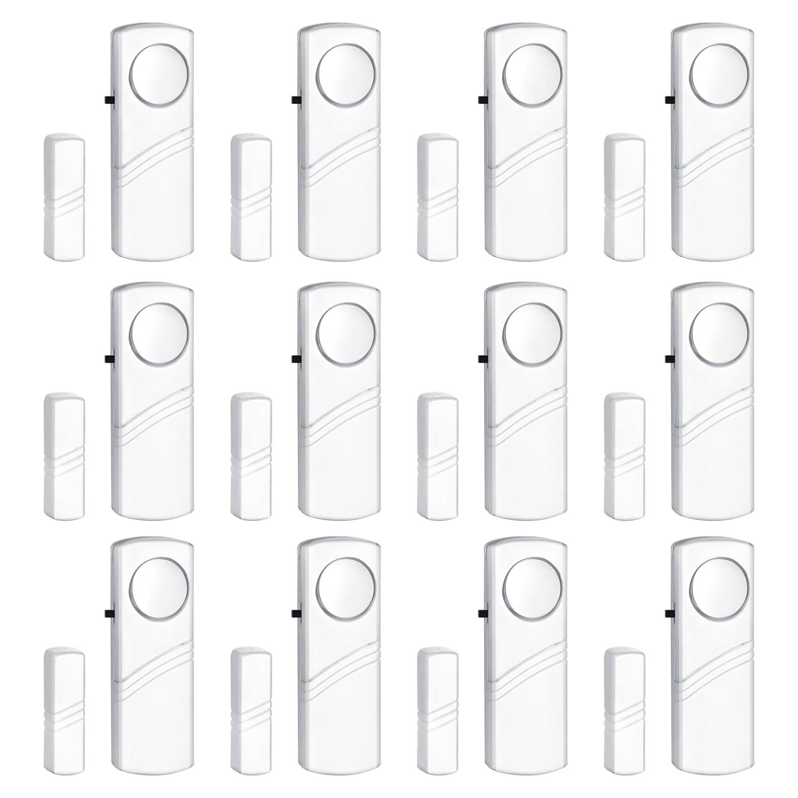 Alarma Inalámbrica para Puertas y Ventanas HIIXHC 95dB - Paquete de 12