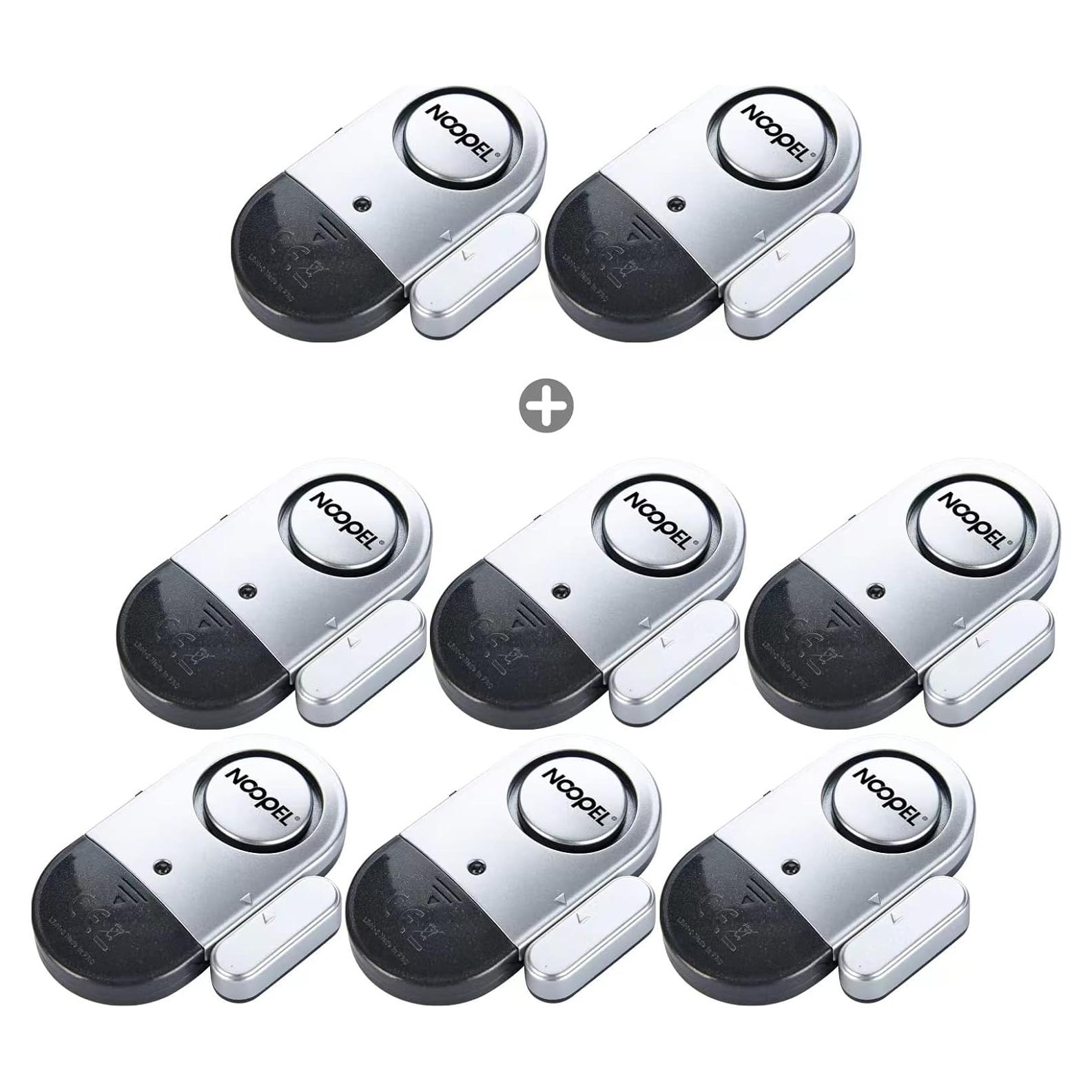 Alarma Magnética Noopel 120DB para Puertas y Ventanas - 8 Piezas