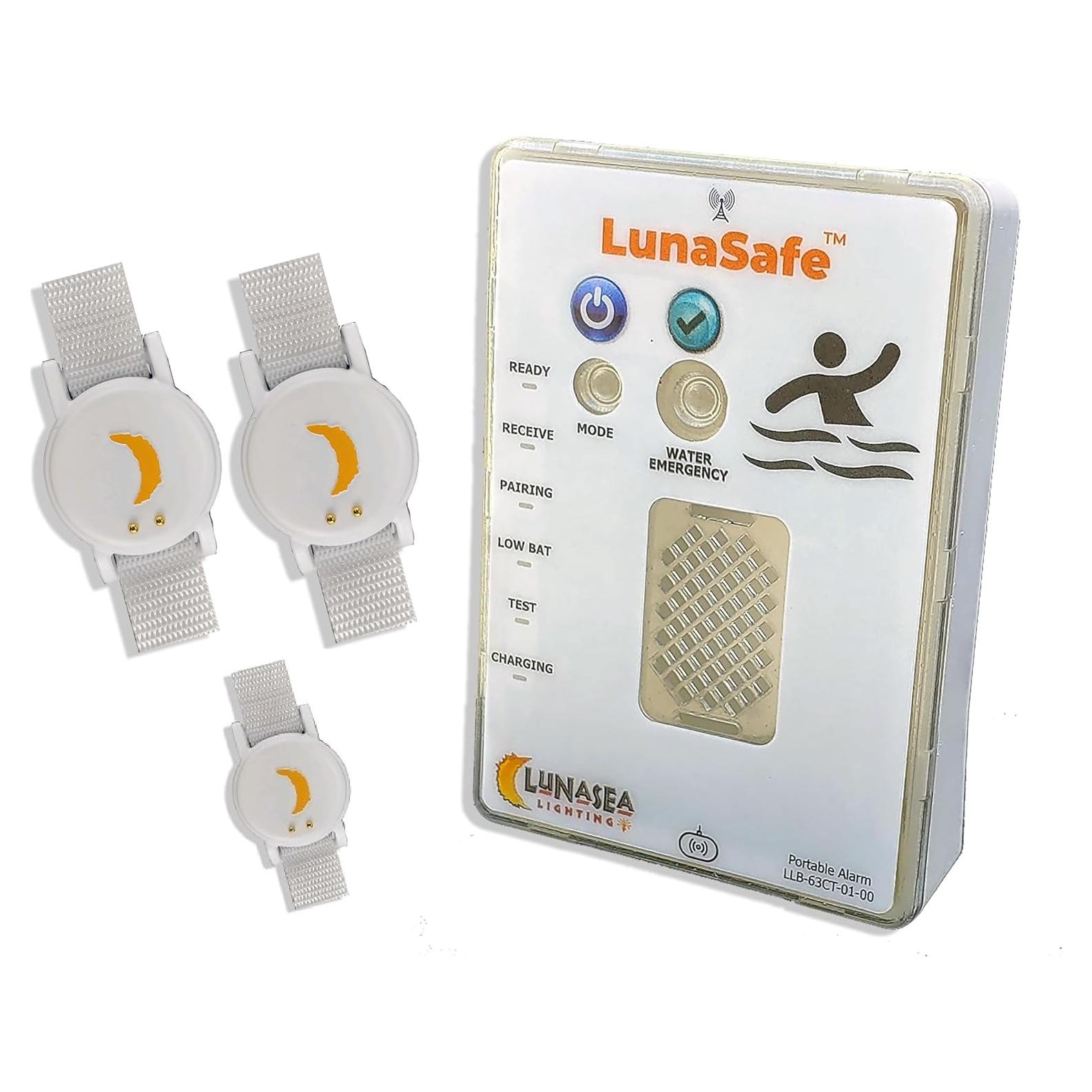 Kit de Alarma de Inmersión LunaSafe para Niños y Mascotas