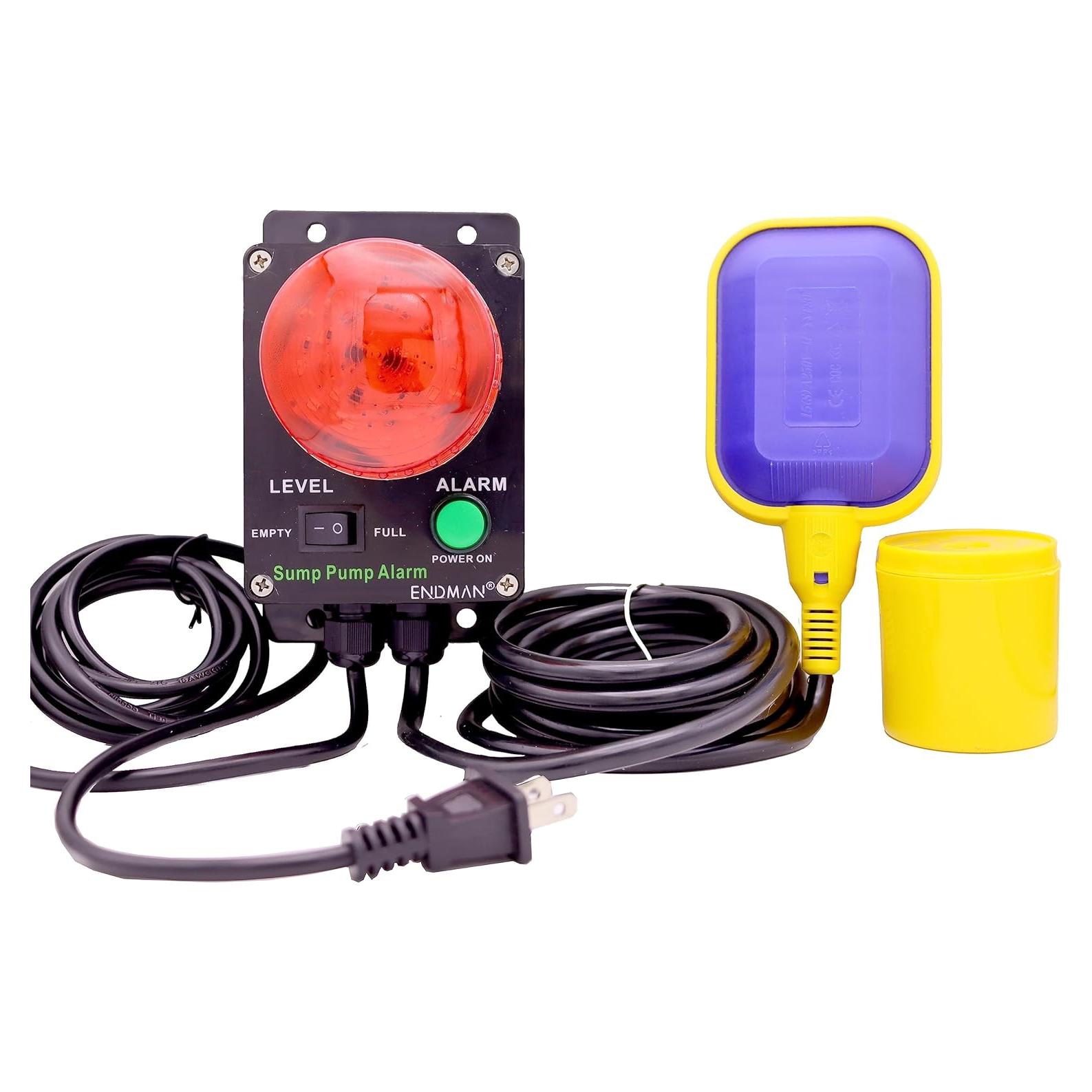 Alarma de Nivel de Agua Alta/Baja ENDMAN ED-FE01 110dB LED