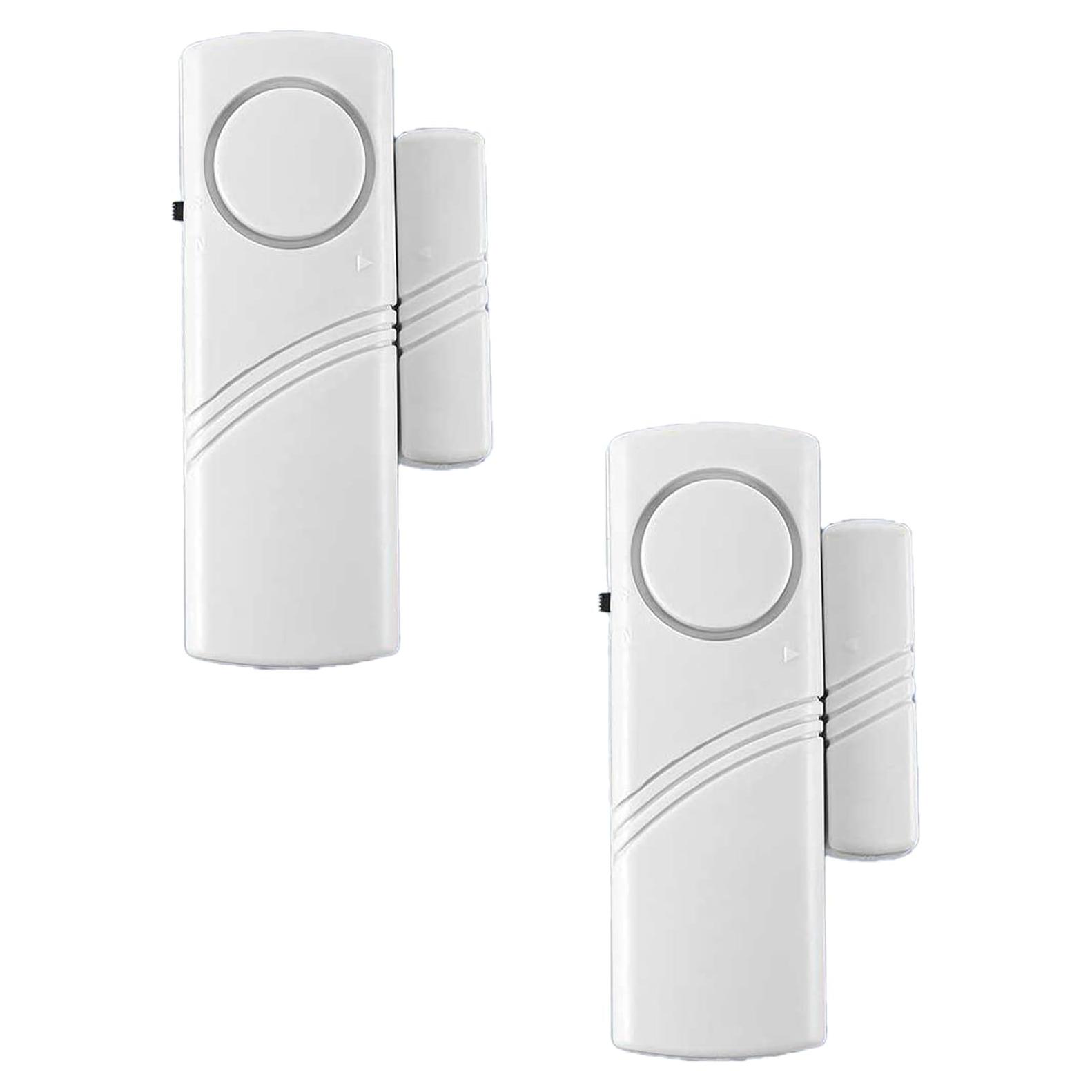 Paquete de 2 Alarmas Magnéticas Dogxiong para Puertas y Ventanas