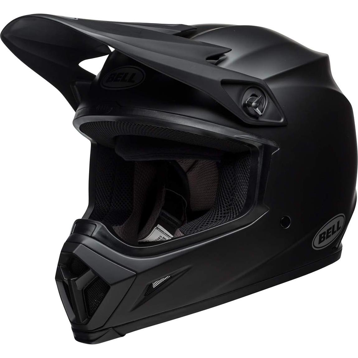 Casco de Motocross BELL MX-9 MIPS Negro Mate 3X-L