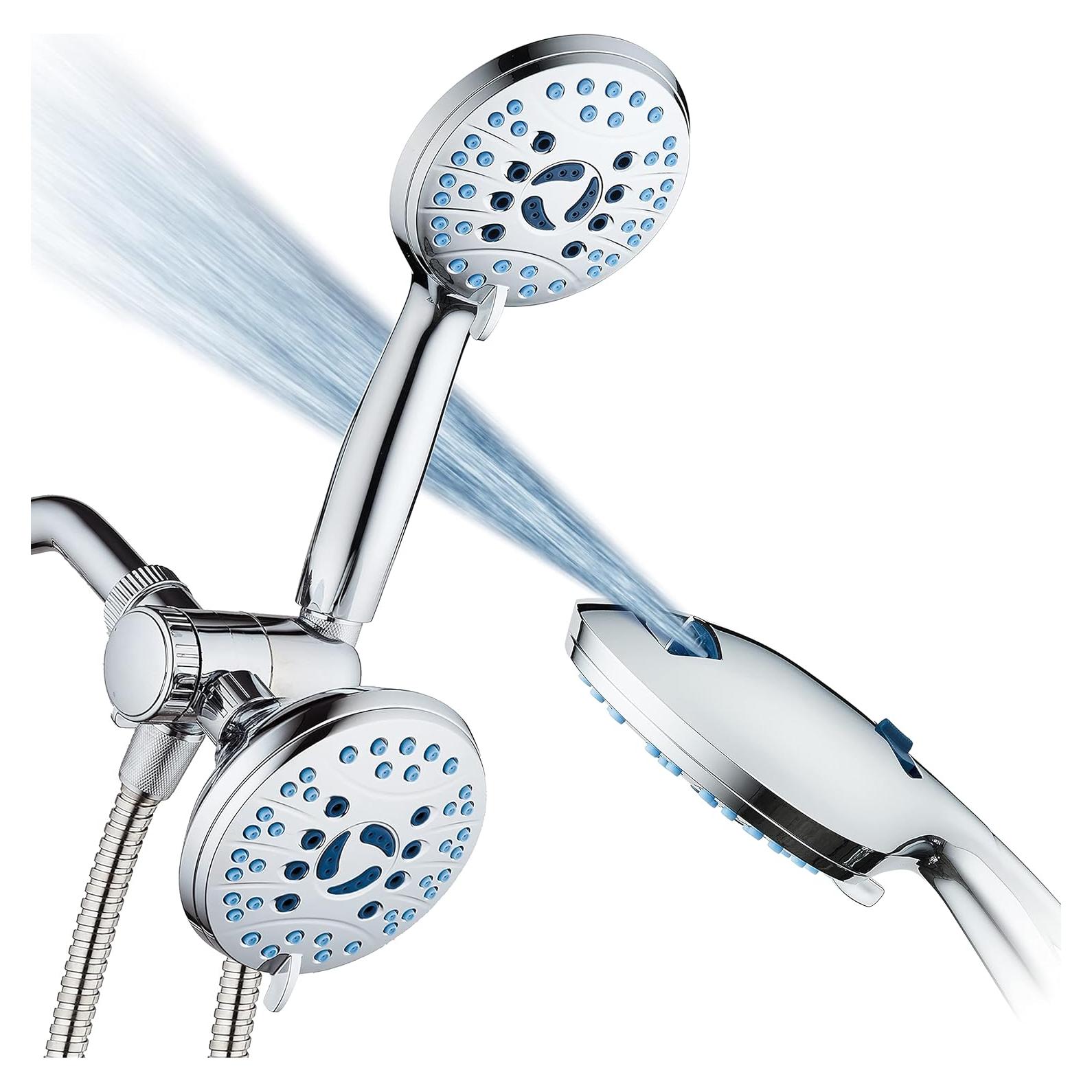 Cabezal de Ducha Hotel Spa AquaCare Alta Presión 48 Configuraciones