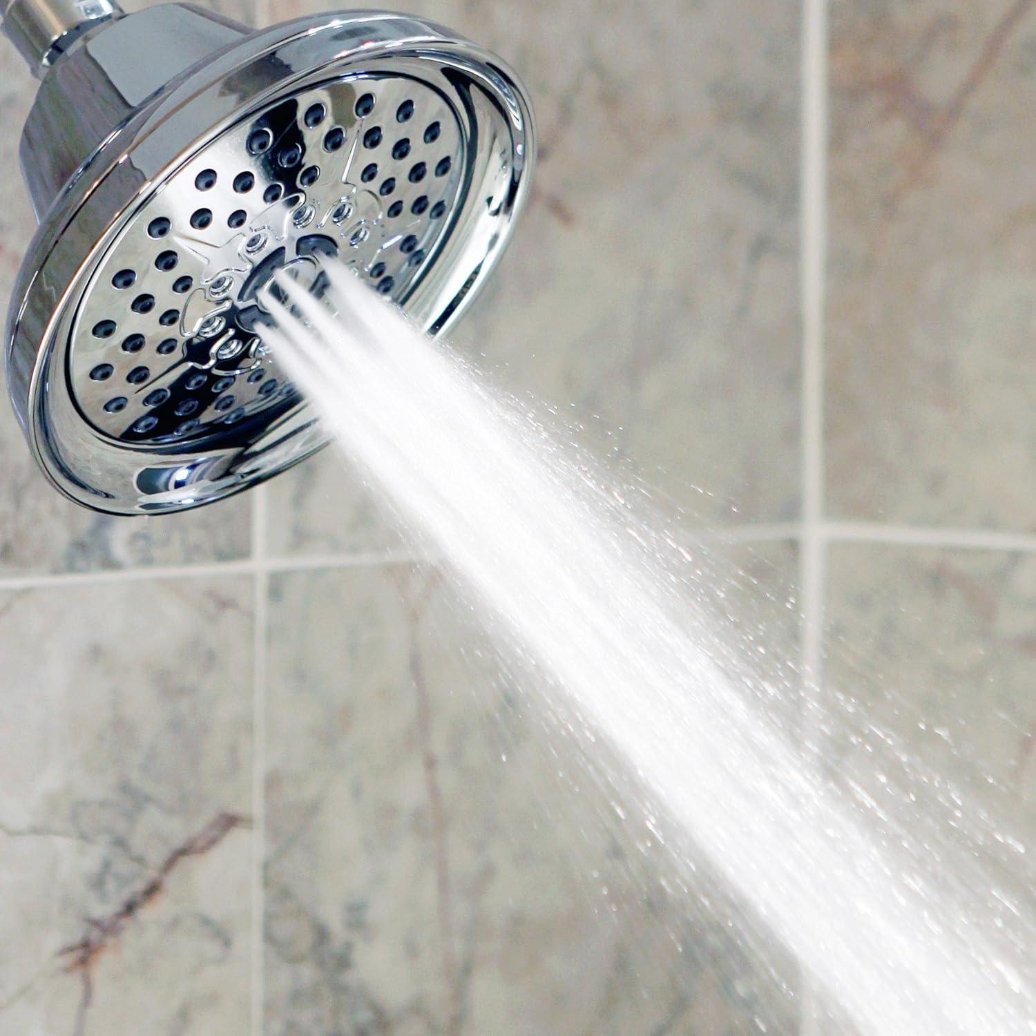 Cabezal de Ducha Masajeador Aqua Elegante 9.5 LPM Cromo