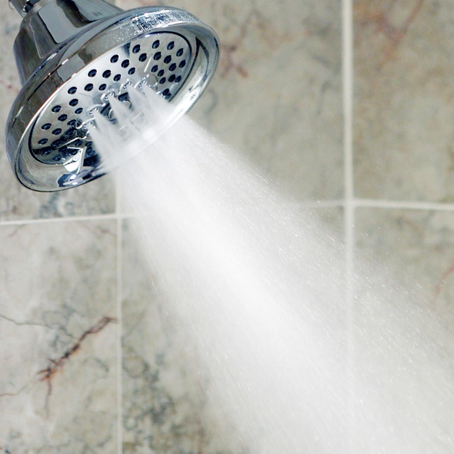 Cabezal de Ducha Masajeador Aqua Elegante 9.5 LPM Cromo