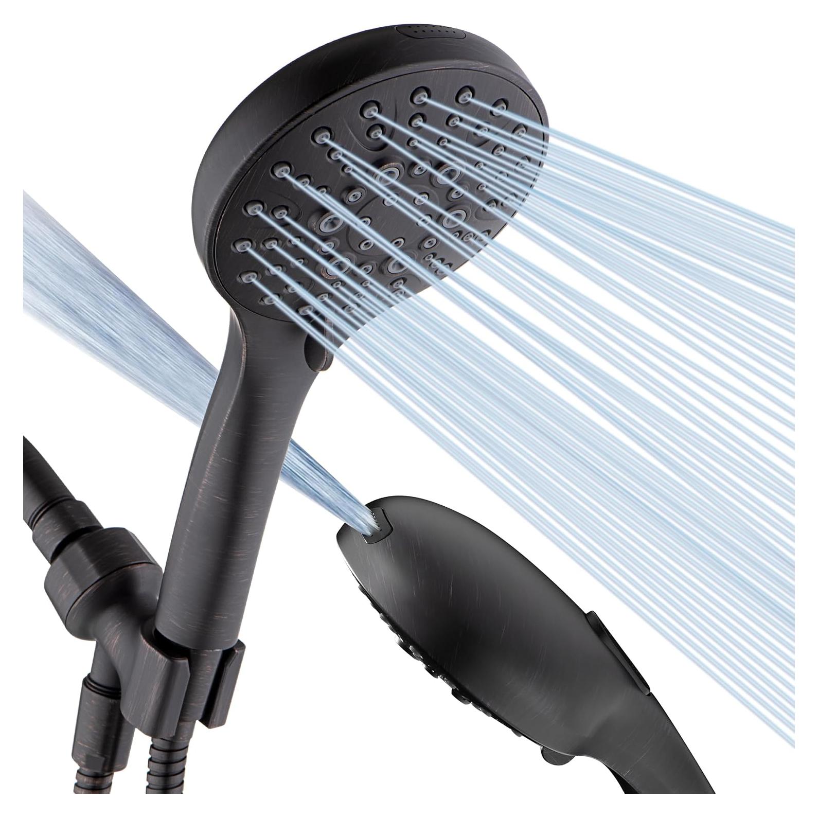 Cabezal de Ducha de Alta Presión Duchas Brillantes 9 Modos