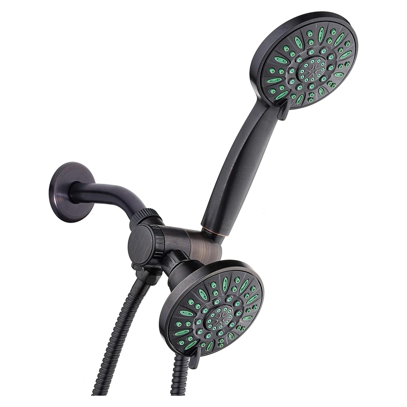 Cabezal de Ducha AquaDance 4" Alta Presión Antimicrobiano