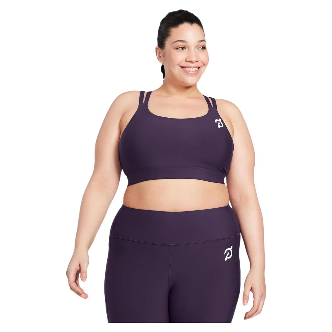 Sostén Deportivo Padded Cadent Peloton - Soporte Bajo-Medio - Púrpura Profundo - Pequeño