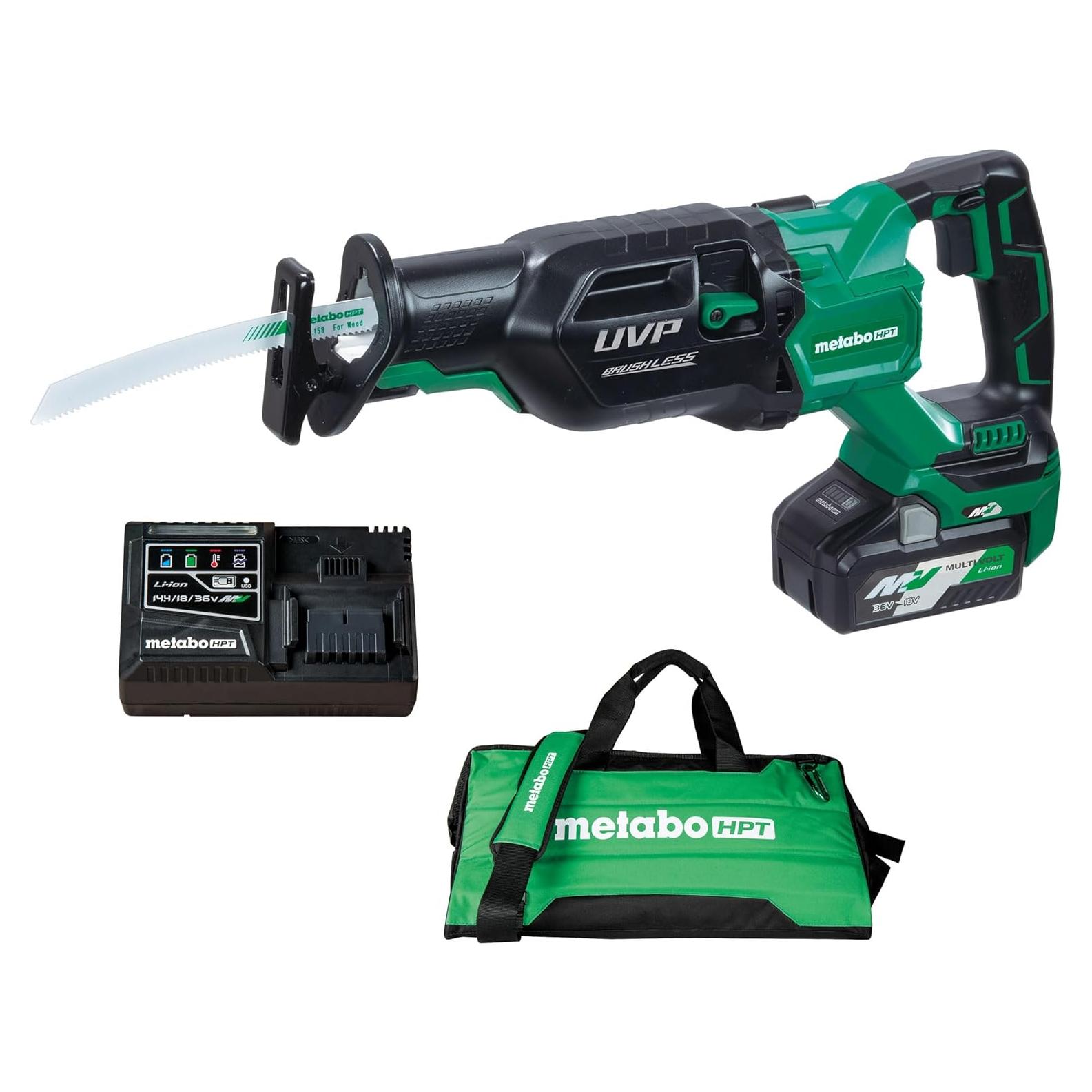 Sierra Recíproca Inalámbrica Metabo HPT 36V CR36DA Kit