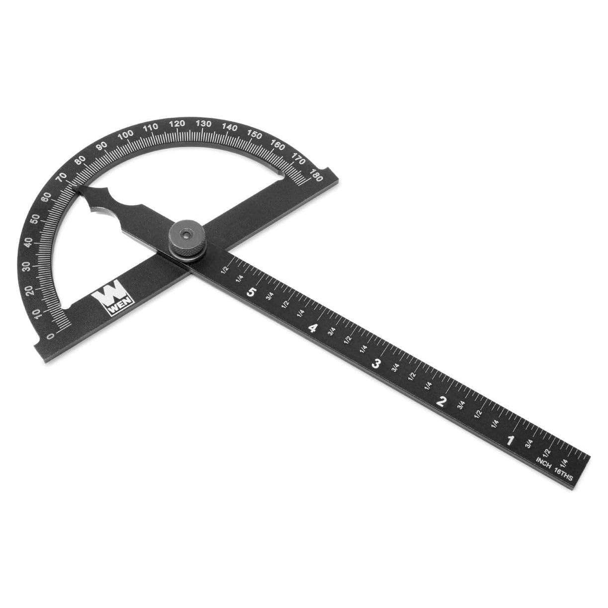 Transportador y Medidor de Ángulos WEN ME512P Aluminio 13.97 cm