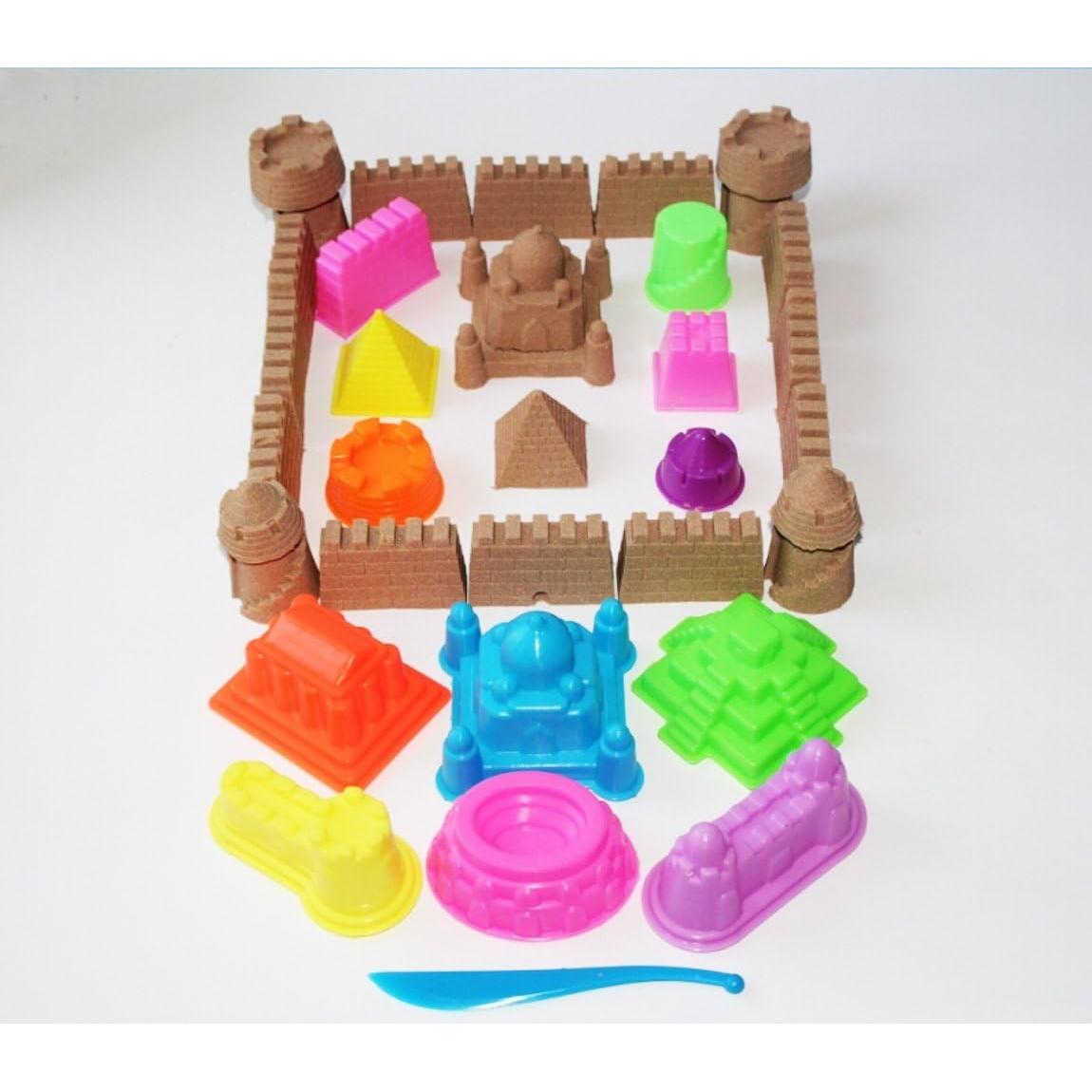 Conjunto de Moldeo de Arena 42pcs Mukool - Multicolor