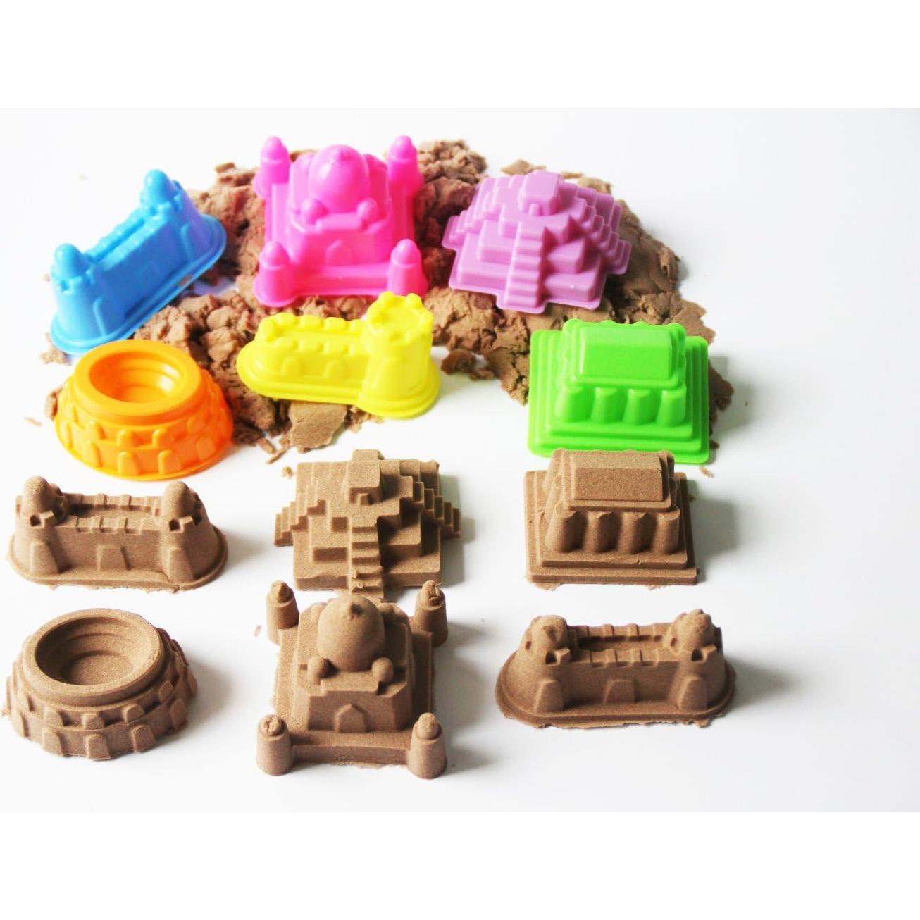 Conjunto de Moldeo de Arena 42pcs Mukool - Multicolor