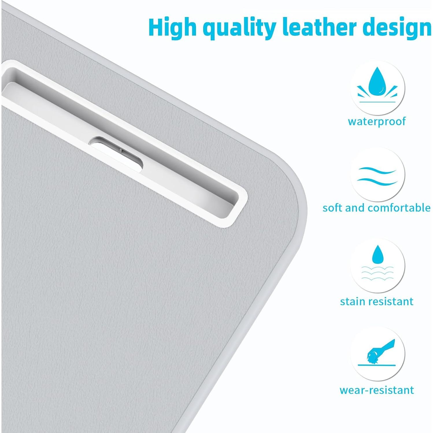 Mesa de Cama Plegable KLEAR para Laptop Ajustable Gris