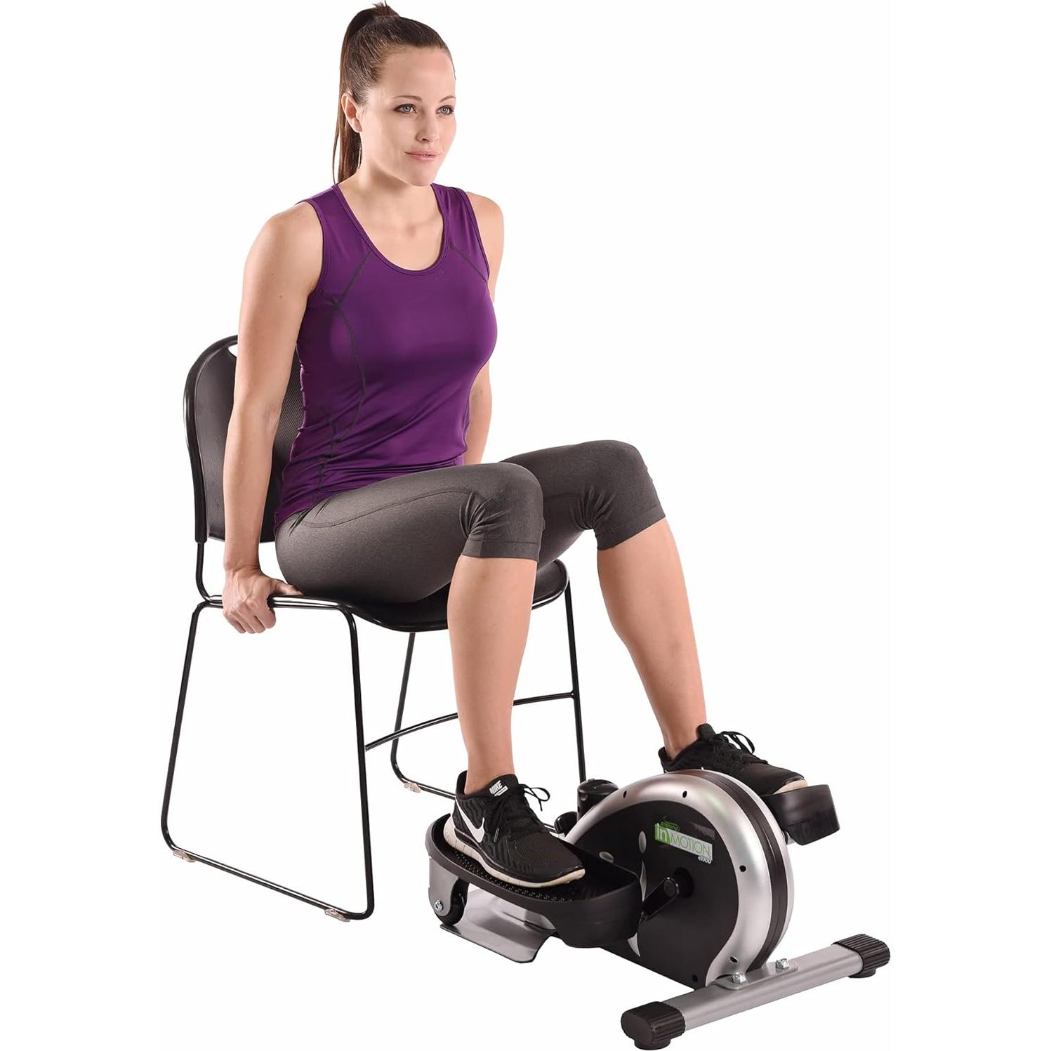 Elíptica Compacta Stamina InMotion E1000 - 10.89 kg - Plata