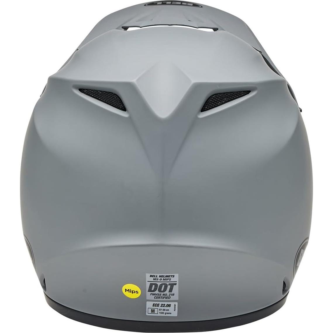 Casco de Motocross BELL MX-9 MIPS Gris Nardo XX-Large