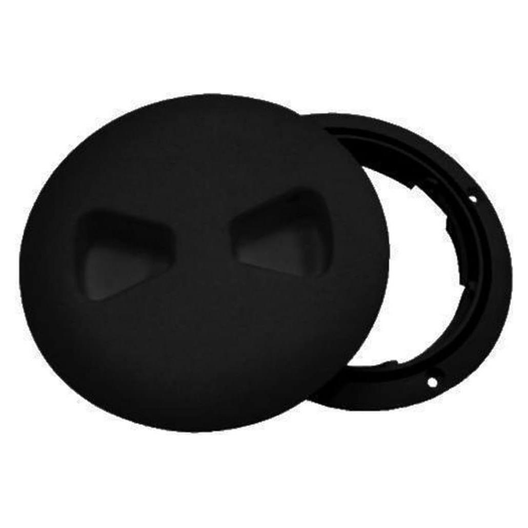Tapa de Cubierta de Giro T-H Marine 10.16 cm Negra Impermeable