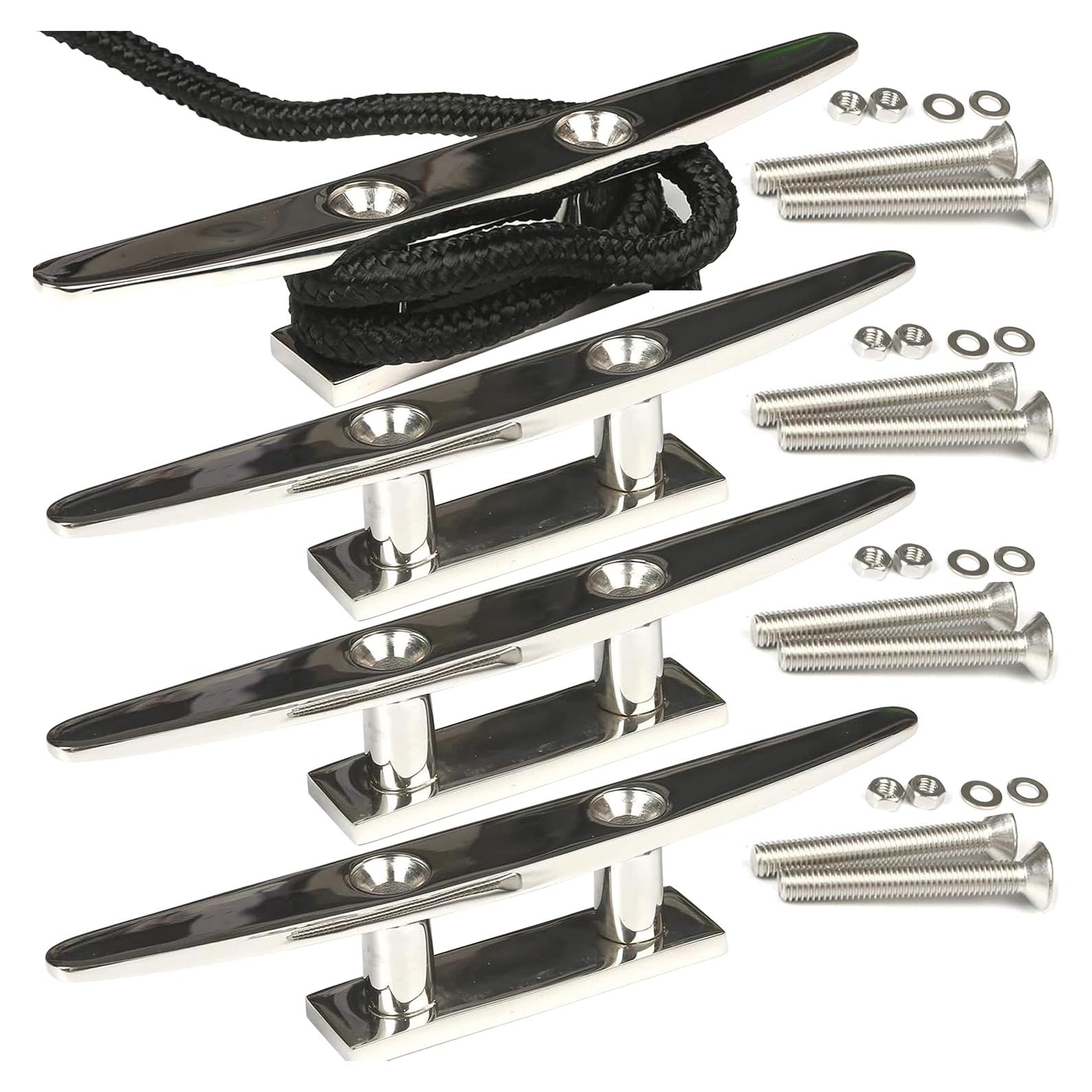 Cabos de Barco MX 10 cm Acero Inoxidable 4 Piezas