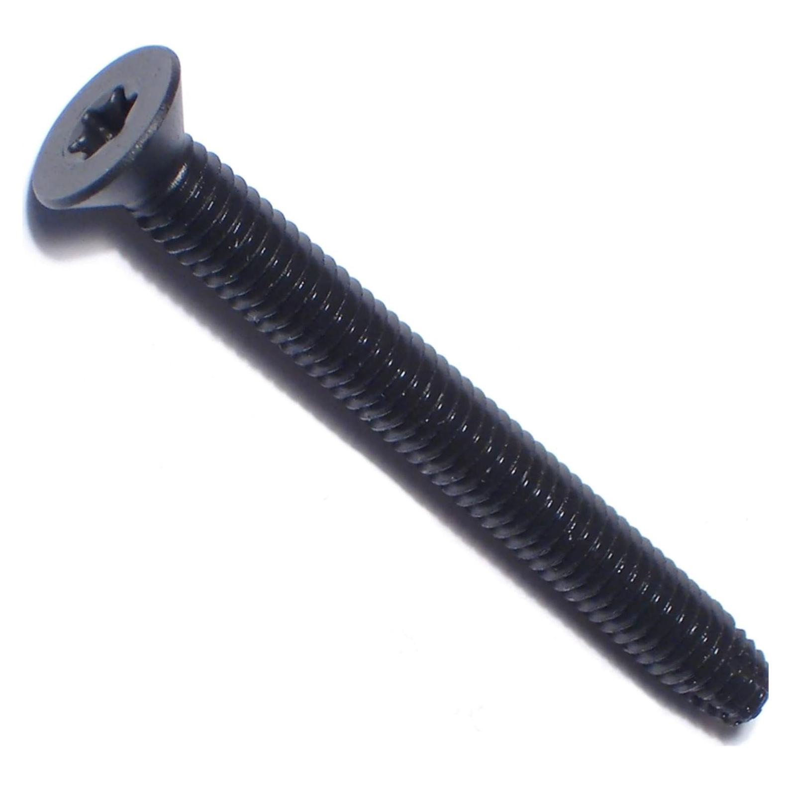 Tornillos de Acero Fosfato Negro Hard-to-Find 5/16" x 3" (17 Pzas)