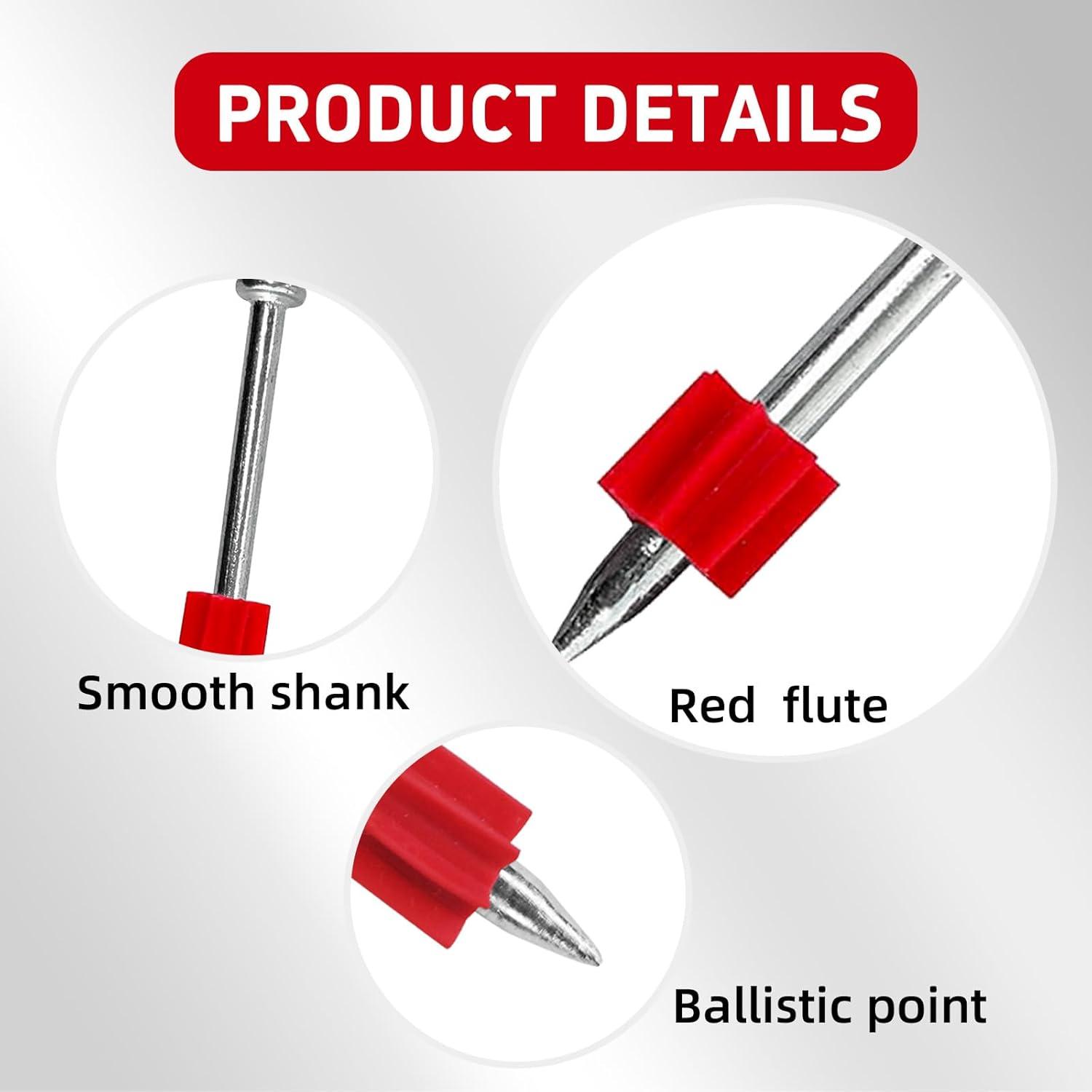 Sujetadores Actuados por Polvo DECK DECO PD250 100 Piezas