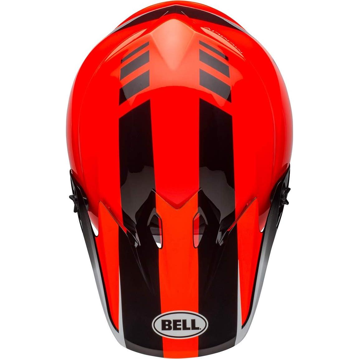 Casco de Motocross BELL MX-9 MIPS Naranja/Negro Mediano
