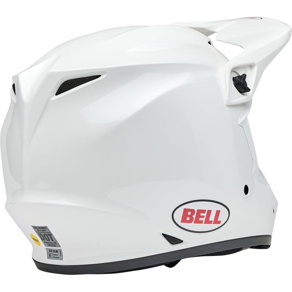 Casco de Motocross BELL MX-9 MIPS Blanco X-Large