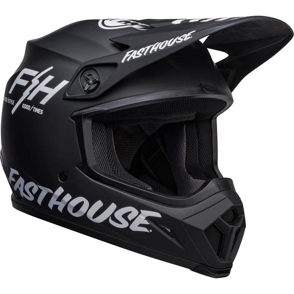 Casco de Motocross BELL MX-9 MIPS XX-Large Negro/Blanco