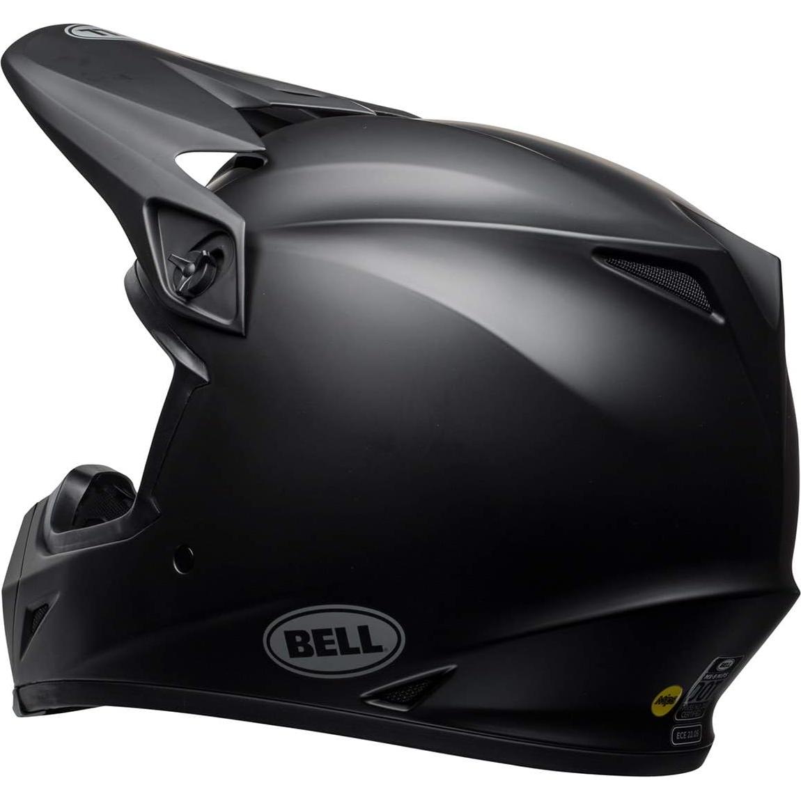 Casco de Motocross BELL MX-9 MIPS Negro Mate X-Pequeño