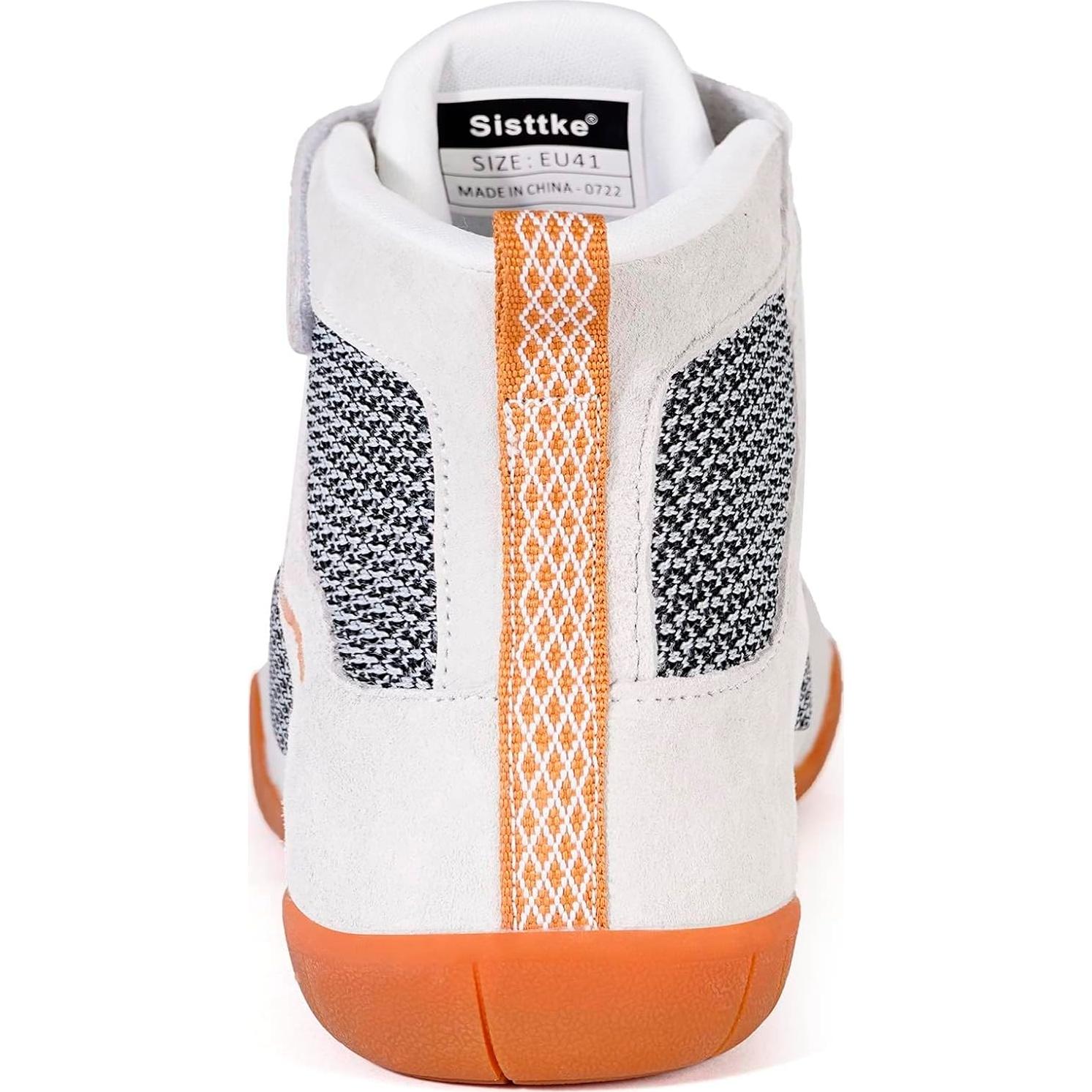 Zapatos de Lucha para Hombres Zapatillas de Boxeo Beige 11 Ancho