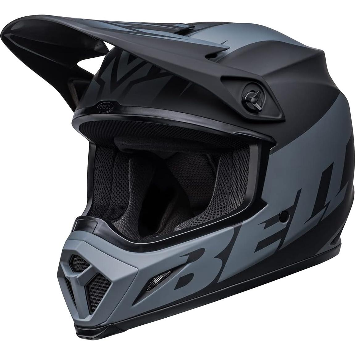 Casco de Motocross BELL MX-9 MIPS Talla X-Large Negro