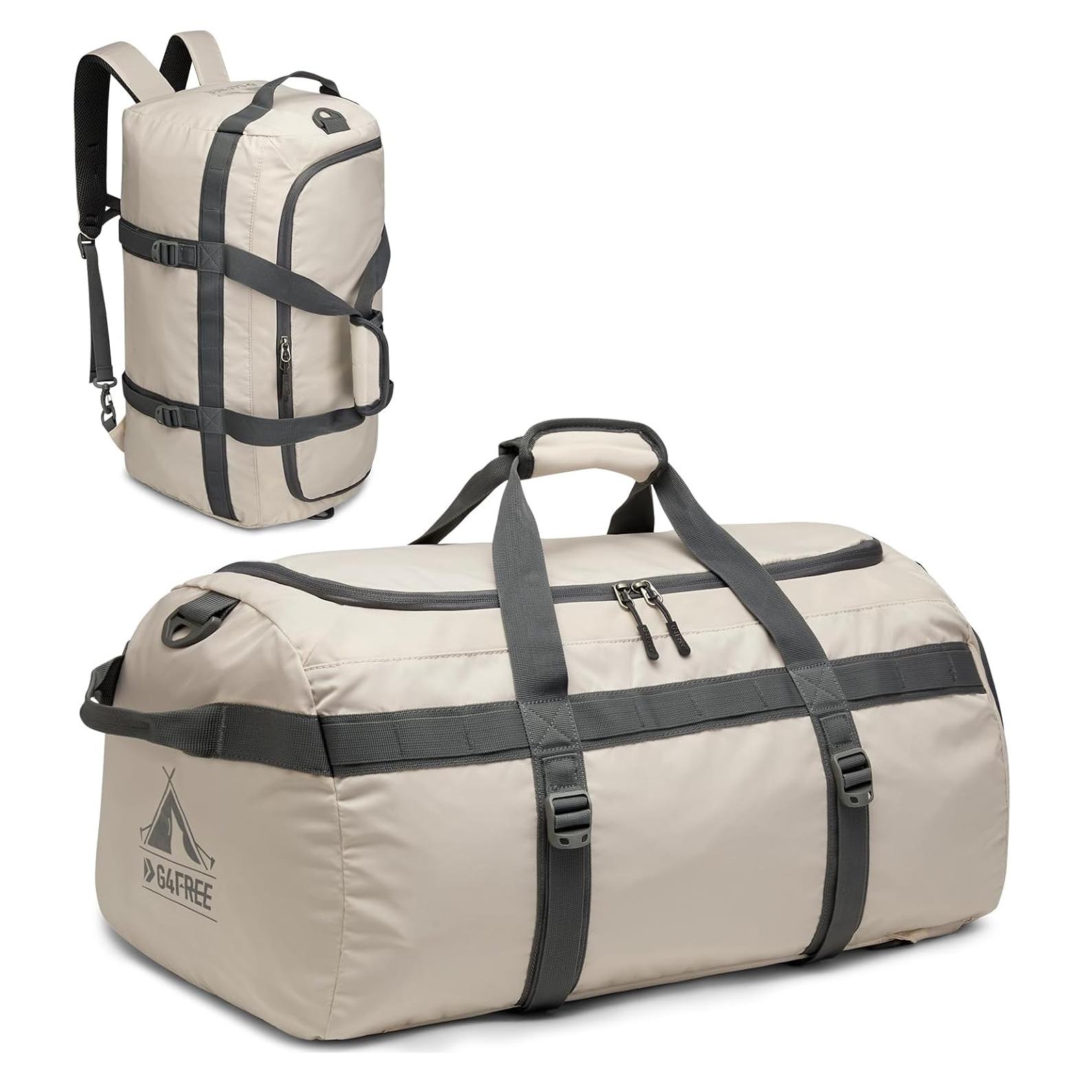 Bolsa de Gimnasio G4Free 45L Resistente al Agua con Compartimento para Zapatos