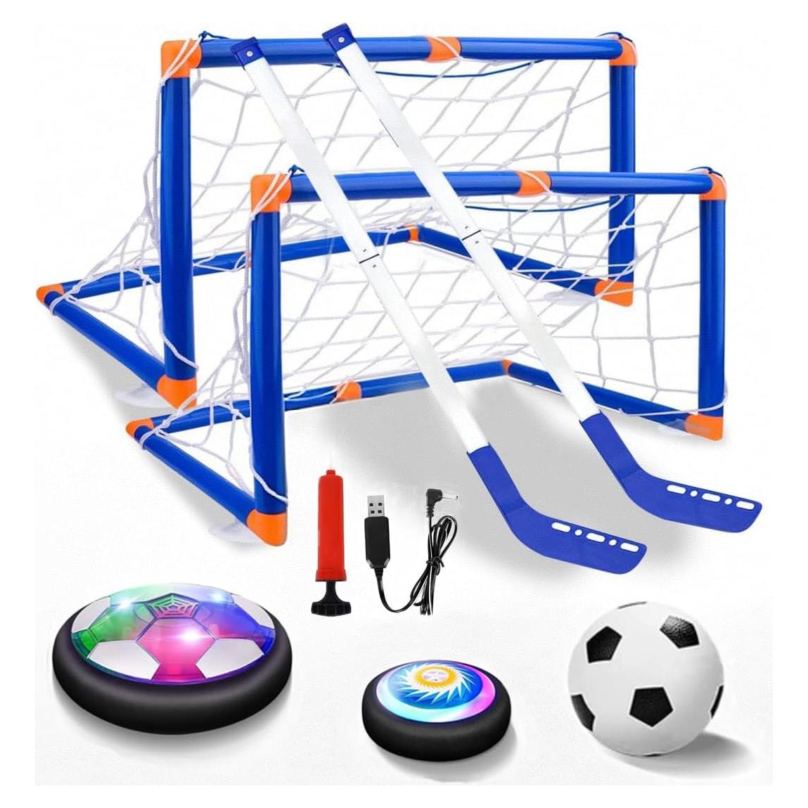 Set de Pelota de Fútbol Flotante Vibzonfu 2 en 1 con Luz LED