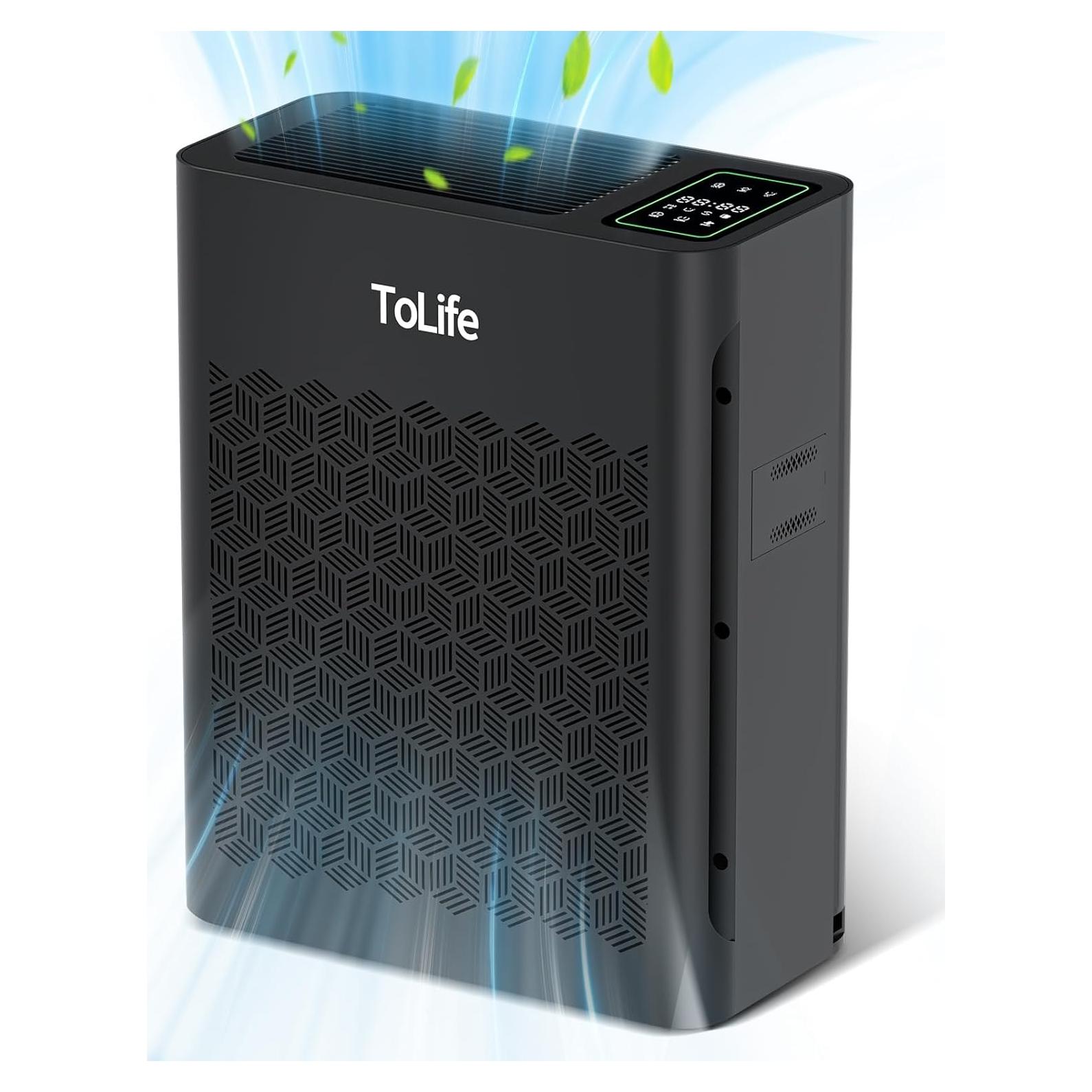 Purificador de Aire ToLife TZ-K2 para Habitaciones Grandes 120.3 m²