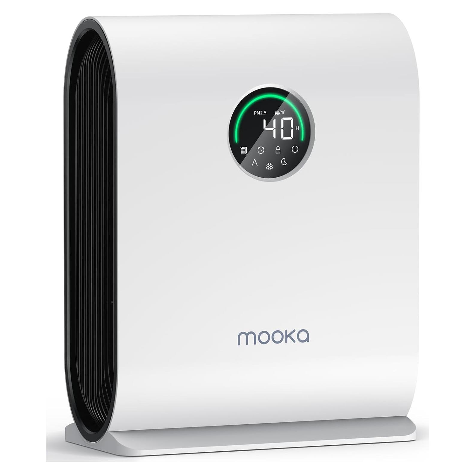 Purificador de Aire MOOKA KJ217 HEPA para Habitaciones Grandes