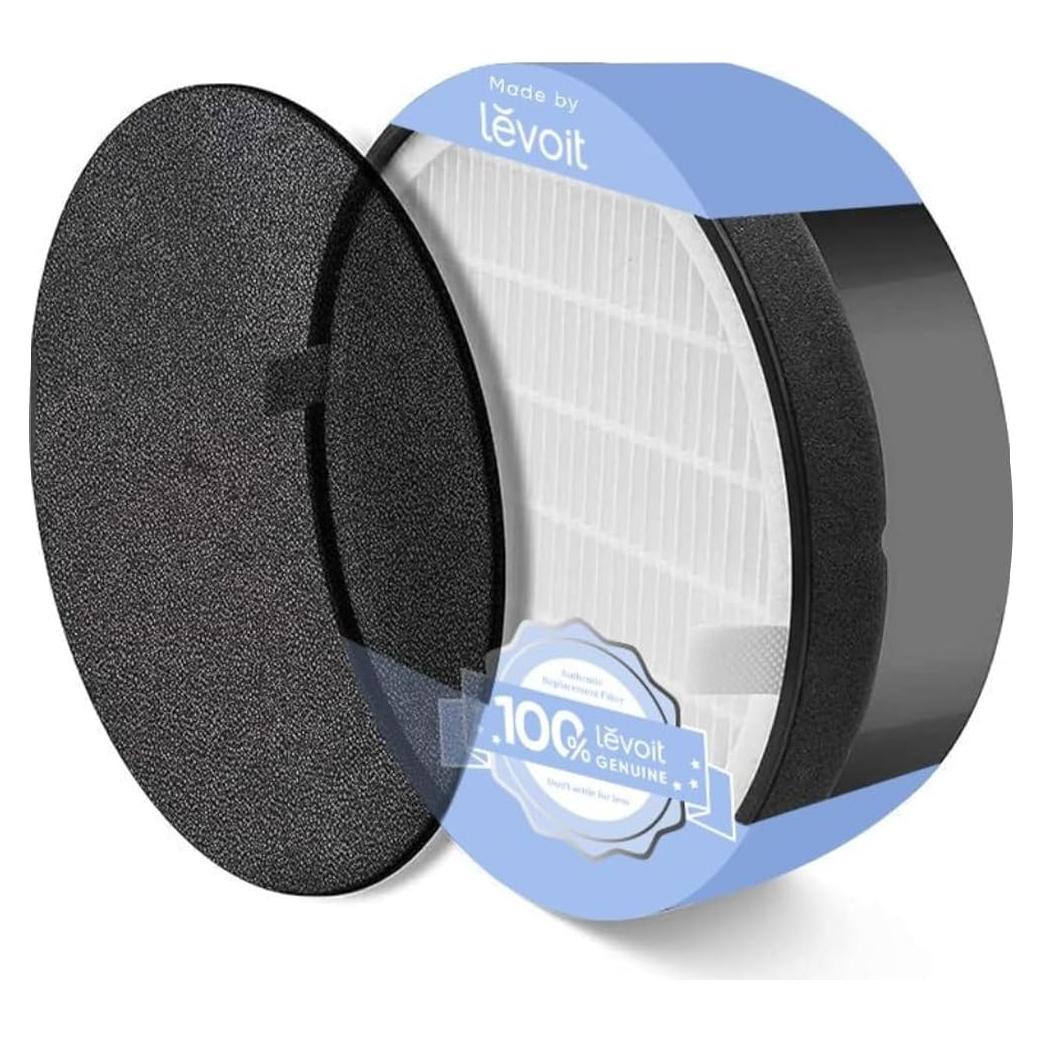 Filtro de Reemplazo LEVOIT LV-H132, Carbón Activado 1 Paquete