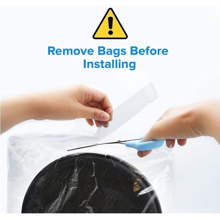 Filtro de Reemplazo LEVOIT LV-H132, Carbón Activado 1 Paquete