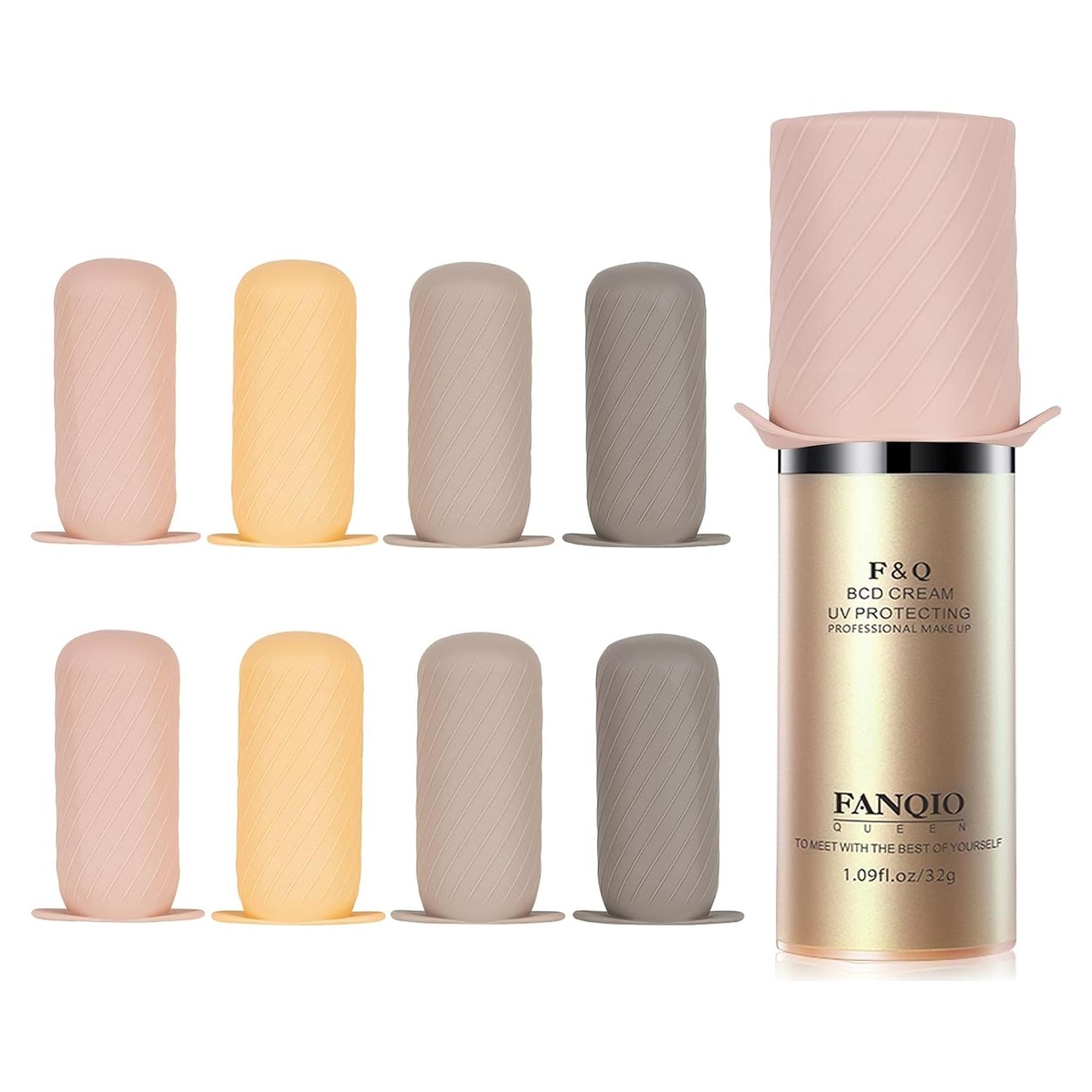 Protectores de Artículos de Tocador Mrsdry, 8 Pzas, Albaricoque