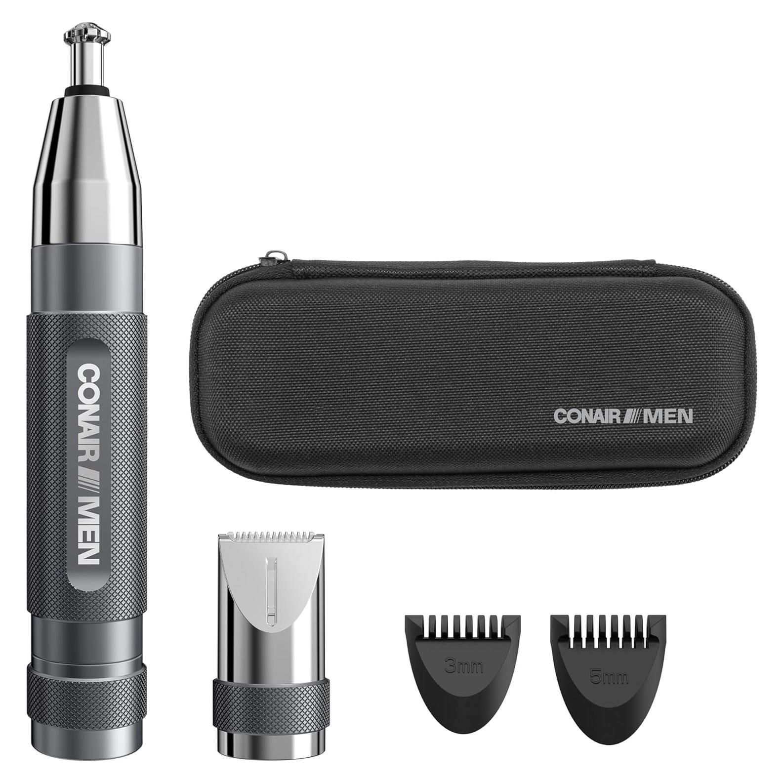 Recortador de Vello Nasal y Orejas Conair PG7500R Kit 5 Piezas