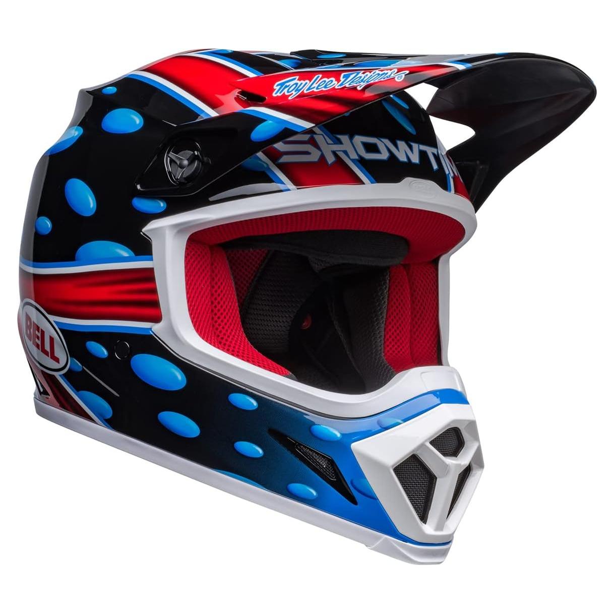 Casco BELL MX-9 MIPS Motocross Mediano Negro/Rojo