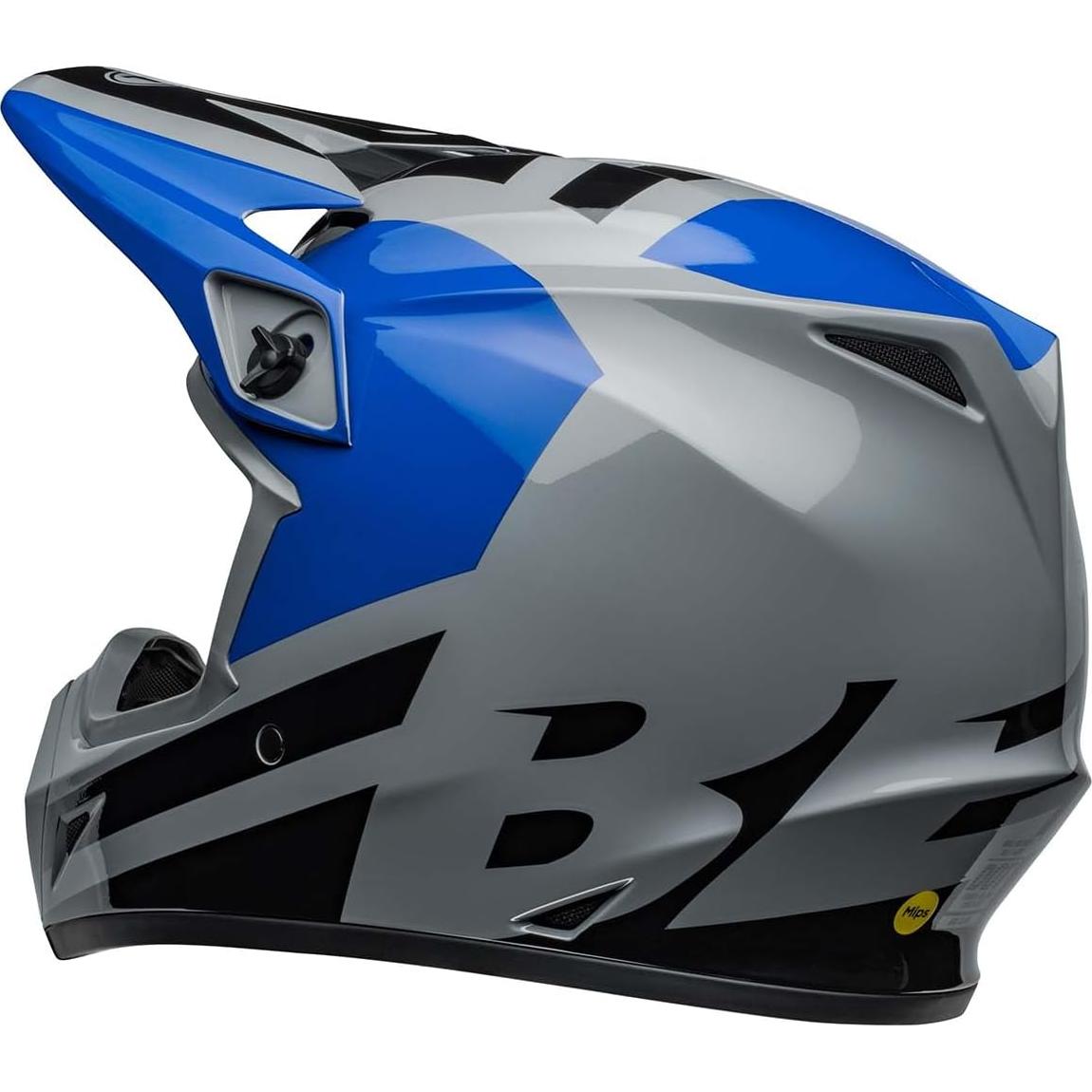 Casco de Motocross BELL MX-9 MIPS Unisex X-Large Azul