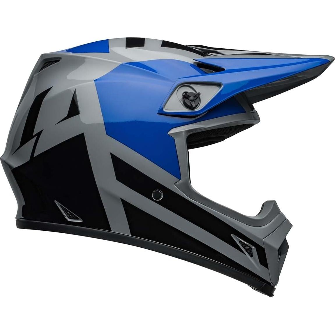 Casco de Motocross BELL MX-9 MIPS Unisex X-Large Azul