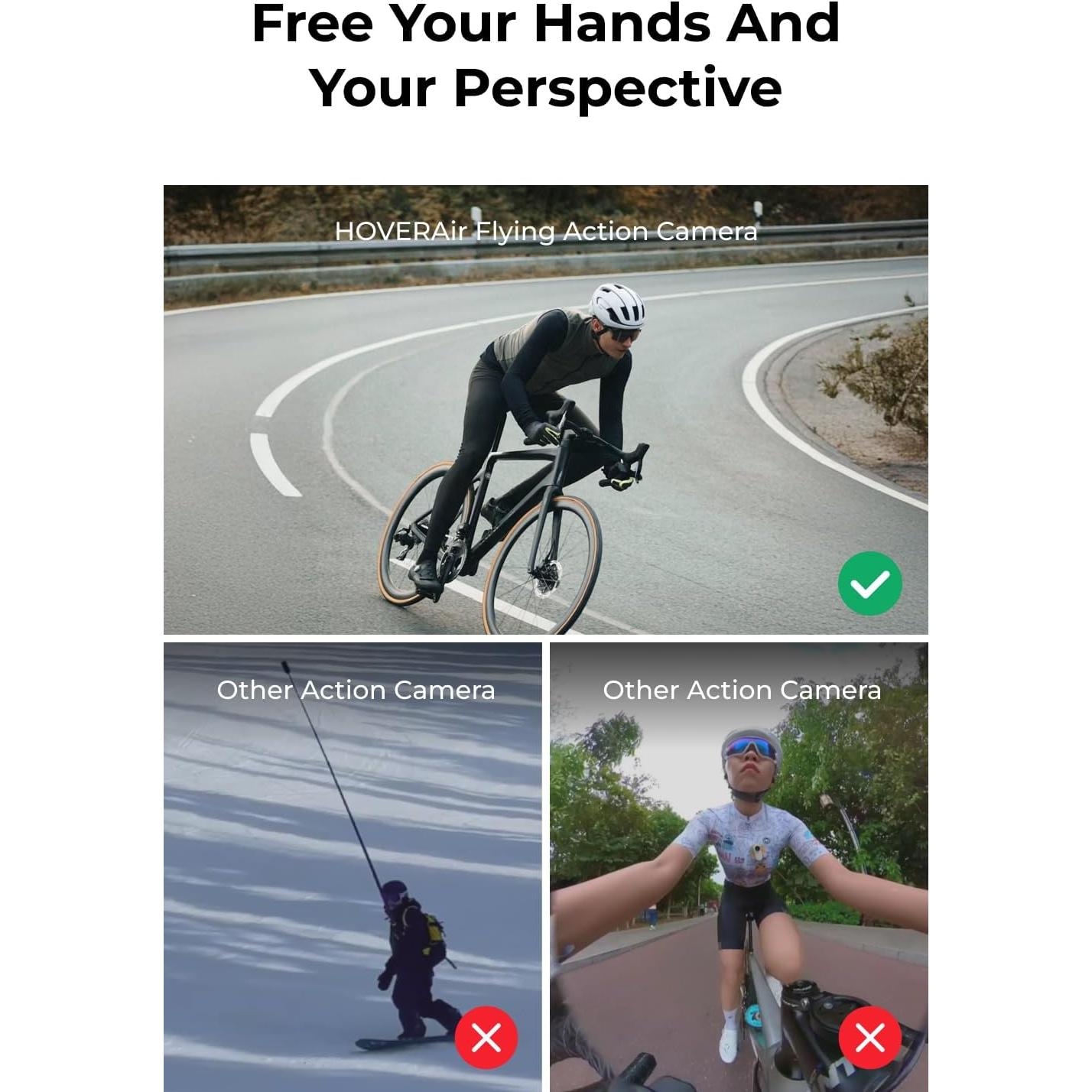 Drone HOVERAir X1 PRO 4K Plegable con Cámara y EIS