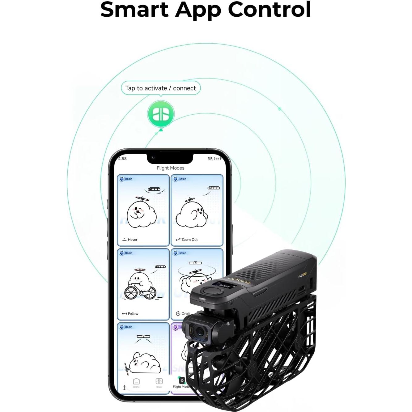 Drone HOVERAir X1 PRO 4K Plegable con Cámara y EIS
