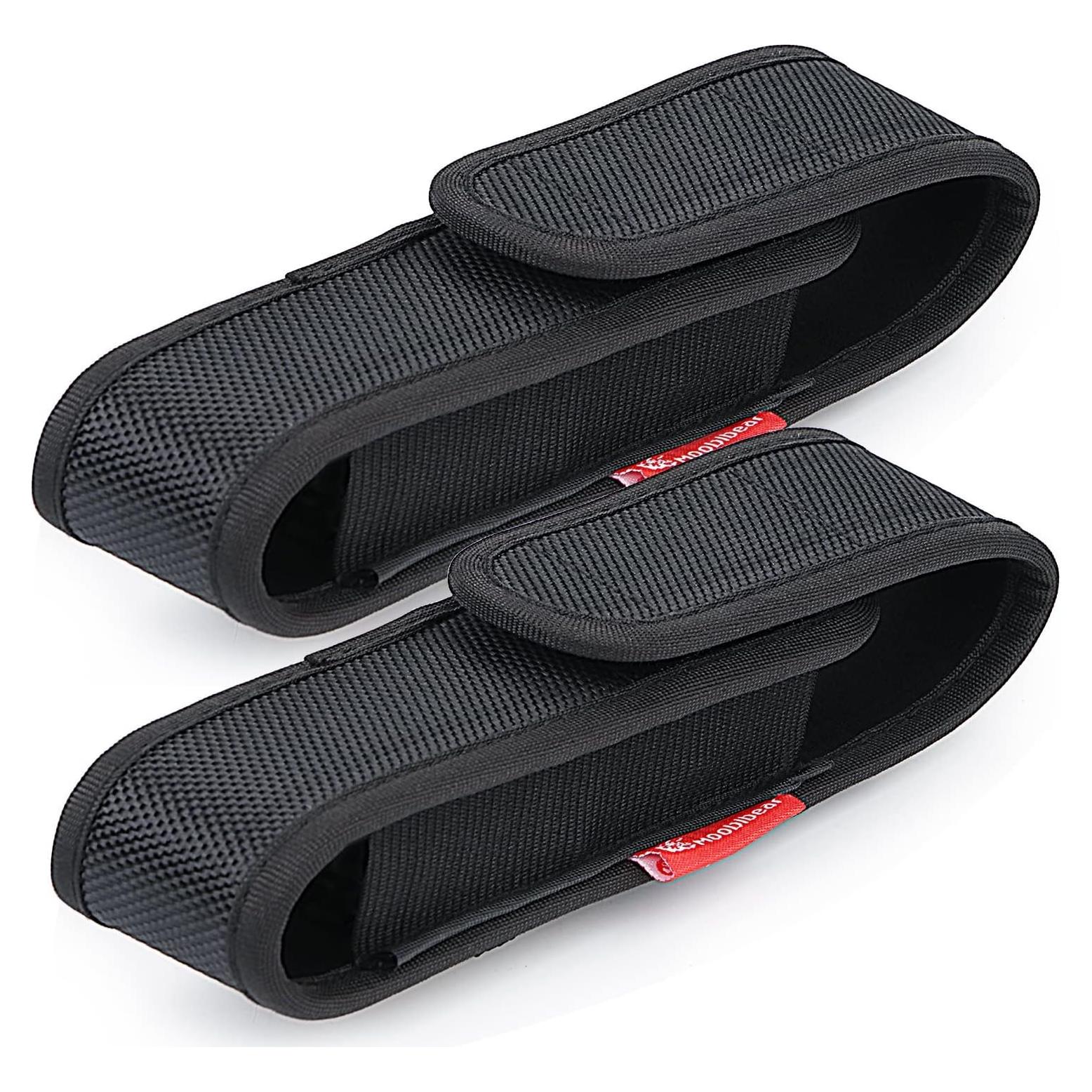 Funda de Linterna Moobibear 2-Pack Nylon Ajustable 12.7-16.5 cm