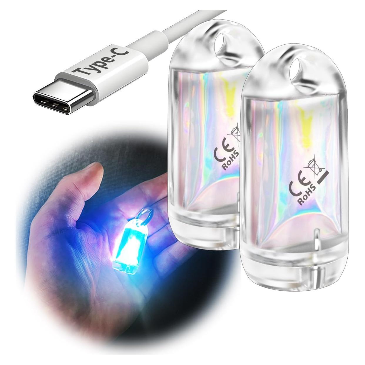 Linterna LED Mini DOKEEP GD2 USB Recargable a Prueba de Agua