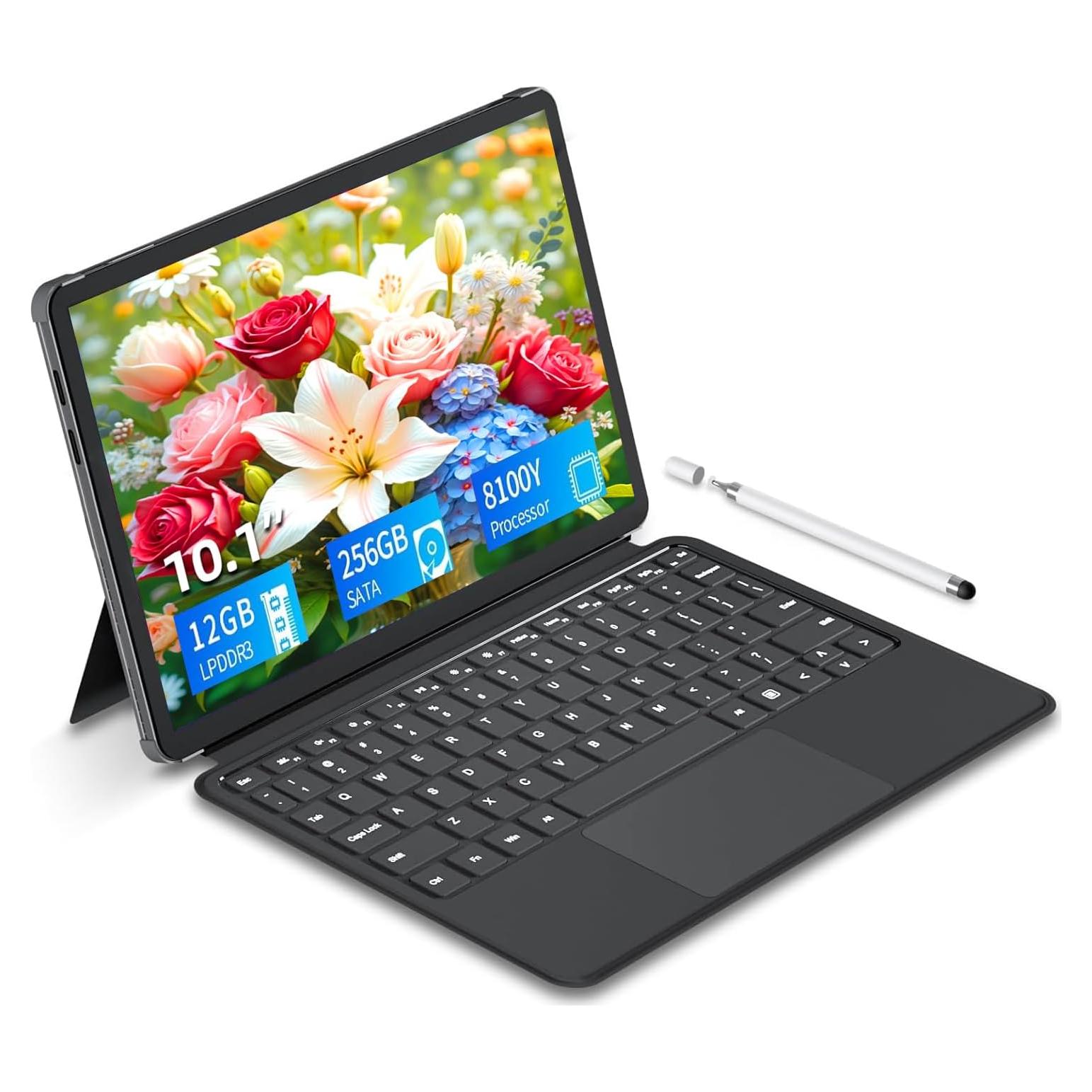 Laptop 2 en 1 Tunhail UL101Y 10.1" 12GB RAM 256GB SSD