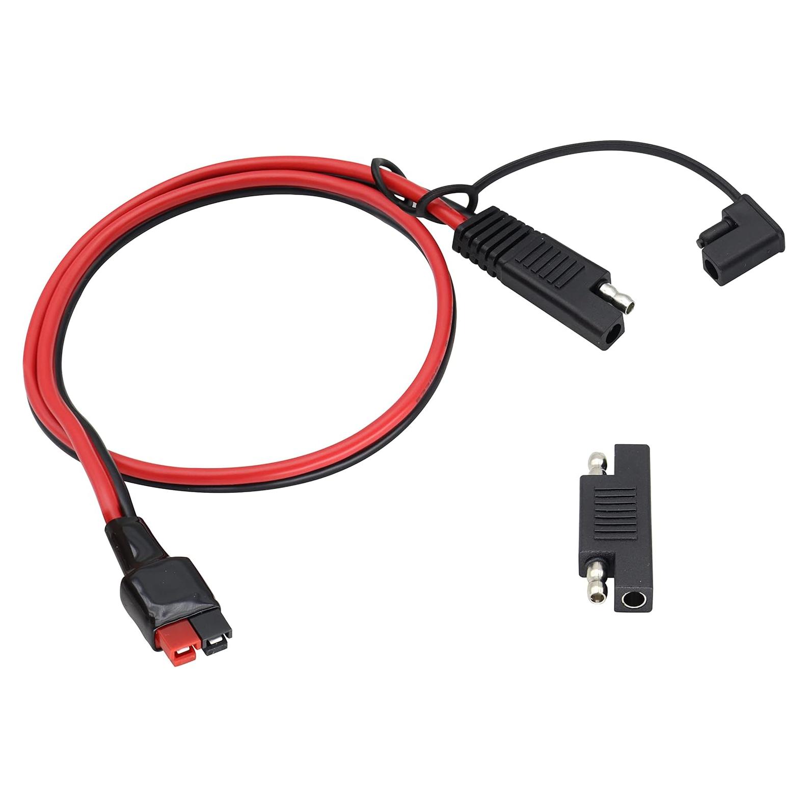 Adaptador Solar SAE 12AWG a Anderson 60cm HCFeng