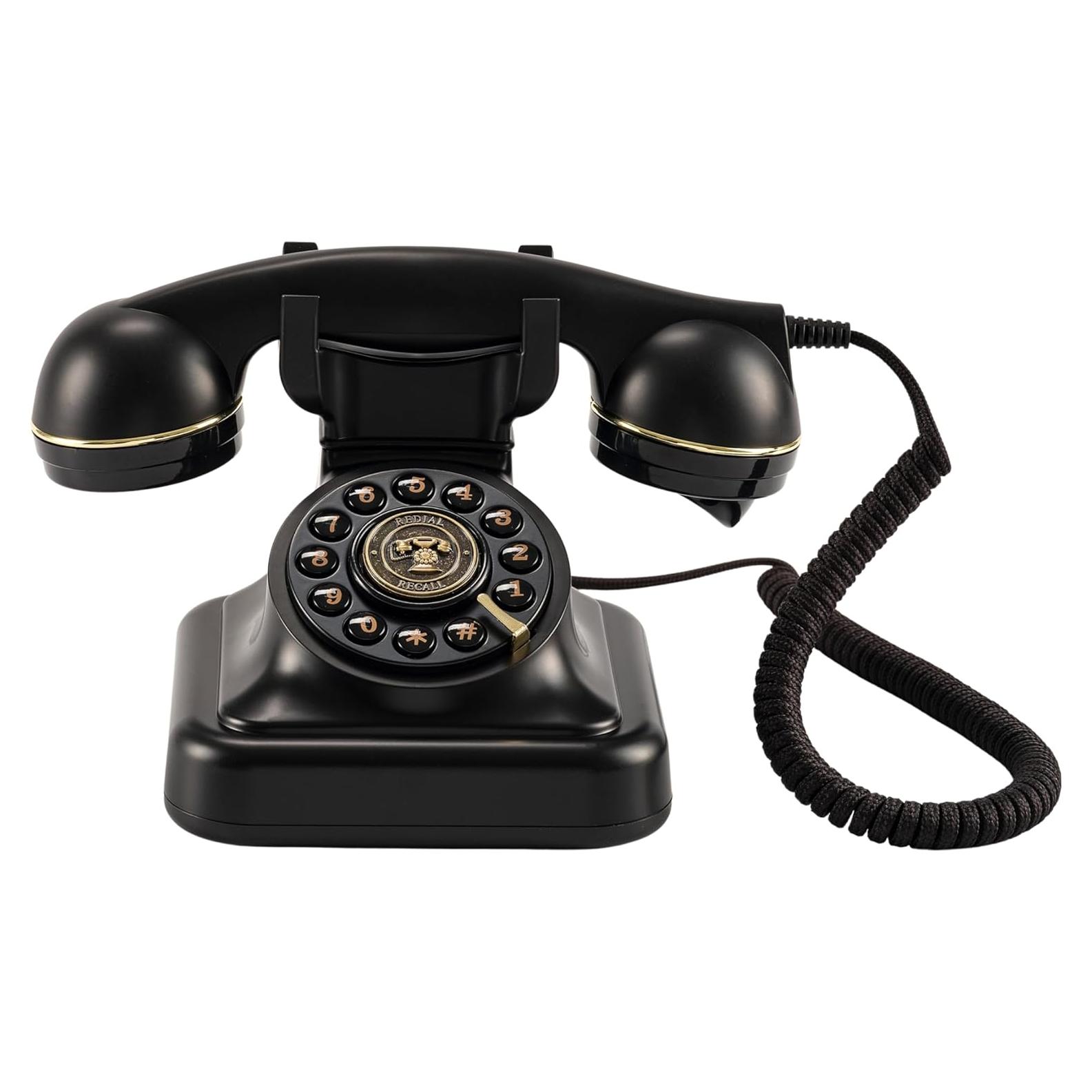 Teléfono de Línea Fija Retro SUNG CHY con Control de Timbre