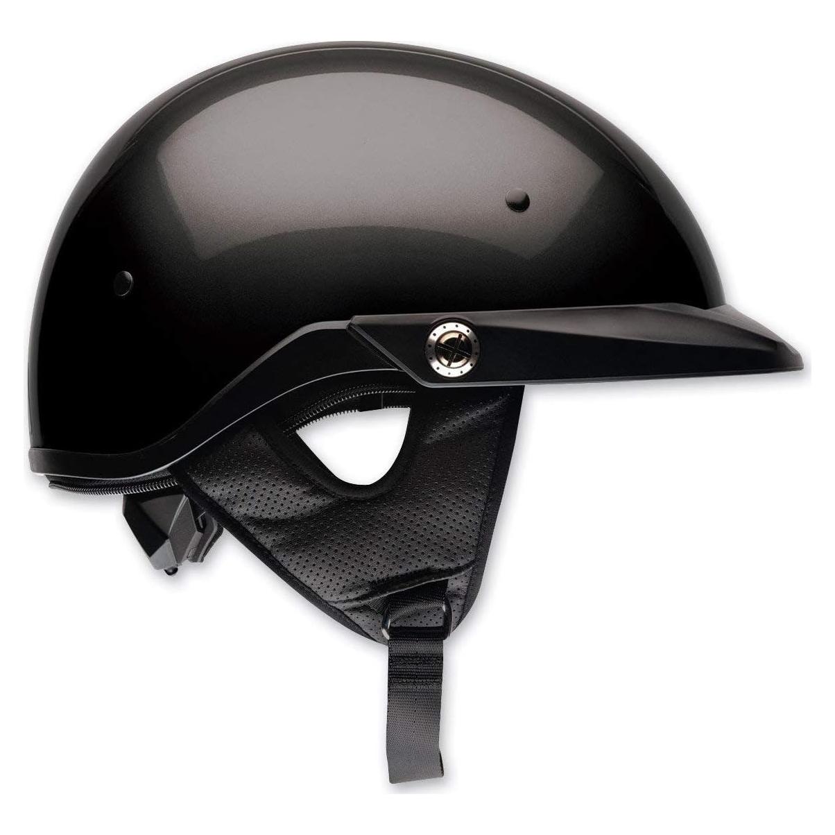 Casco BELL Pit Boss Mediano Negro Brillante Ligero
